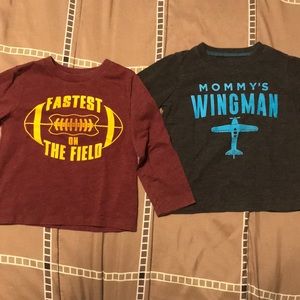 Size 18/24 months boys long sleeve tops